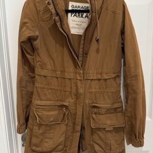 Garage Tan Parka Jacket